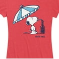 thumbnail image 3 of Peanuts - Lazy Snoopy - Women's Short Sleeve Graphic T-Shirt, 3 of 6