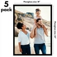 thumbnail image 4 of Americanflat 5 Pack of 18" x 24" Frames - Plexiglass Cover - Black, 4 of 7