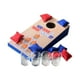 thumbnail image 4 of Juego de fiesta Cornhole Toss, juego de lanzamiento de sacos de arena, juegos de lanzamiento portátiles con bolsa de arena, juguete familiar de madera, 4 of 9