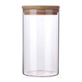 thumbnail image 1 of Glass Kitchen Storage Canister Large Capacity Storage Jar for Food Storage Organization  10*25cm, 1 of 7