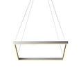 thumbnail image 3 of VONN Lighting Atria VMC31620AL 20" ETL Certified Integrated LED Square Adjustable Chandelier Silver - 19.75"L x 19.75"W x 120"H, 3 of 10