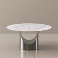 thumbnail image 5 of POVISON-Hobart - Round Matte Sintered Stone Dining Table, 5 of 7