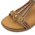 thumbnail image 3 of 【2230-3】Sandalias mujer correas elásticas versátiles y sandalias ligeras y cómodas (Beige 38), 3 of 9
