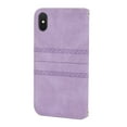 thumbnail image 5 of Dteck For iPhone XS/X 5.8 inch Card Case,Luxury PU Leather Magnetic Closure Flip Folio Wallet with Shoulder Strap Kickstand Cover.For iPhone XS/X,Lightpurple, 5 of 9