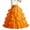 Orange, variant on EHRWE Women's Skirt A Line Petticoats Floor Length Wedding Petticoats Skirts Prom Dresses Skirts Carnival Festival Costume Skirts for Women