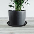 thumbnail image 4 of TEHAUX 12Ud Para Macetas Negras Planta Interior Con Ondulado Para Recogida De, 4 of 6