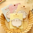 thumbnail image 4 of 80 Sheets Of 4-pack Fresh And Simple Cartoon Expression Sticky Notes, 4 of 5