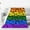 Lgbt Heart, variant on Pride Blanket Rainbow Progress Throw Blanket 60x50 Inches Pride Progress Throw for Couch Sofa Bed Travel