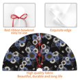 thumbnail image 4 of Lsque Sunflowers Print Christmas Tree Skirt, Tree Skirt with Ties or Velcro, Perfect for Holiday Decorations, Halloween, and New Year-48", 4 of 7