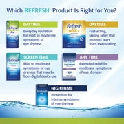 Refresh Relieva PF Preservative-Free Artificial Tears Lubricant Eye Drops, 10 ml, 2 bottles