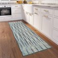 thumbnail image 1 of HomeRoots 491764 3 x 10 ft. Blue Ombre Tufted Runner Rug, 1 of 1