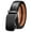 AR-black-1, variant on Leather Belt for Men Automatic Buckle Quick Release Adjustable Dress Casual Belts