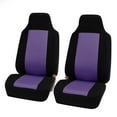 thumbnail image 5 of FH Group Classic Cloth Car Seat Cover, Universal Purple Full Set Seat Cover with Air Freshener, 5 of 5