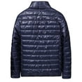 thumbnail image 3 of GaThRRgYP Mens Jackets Winter,Jackets for Men Plus Size Winter Coat,Men's Winter Down Jacket Zipper Cardigan Pocket Long Sleeve Padded Jacket Coat Navy L, 3 of 3