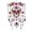 #A01-C, variant on Halloween-Themed Crystal Wind Chime, Hummingbird Pumpkin Ghost Sun Catchers, Halloween Decorations Outside Waterproof Hanging for Yard, Porch, Patio