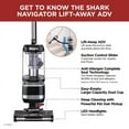 thumbnail image 4 of Shark Navigator Bagless Corded Foam Filter/HEPA Upright Vacuum, 4 of 6