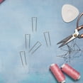 thumbnail image 2 of Miangastore 200pcs U Shaped Stitch Patchwork Pin Sewing Cloth Art Positioning Needle, 2 of 9