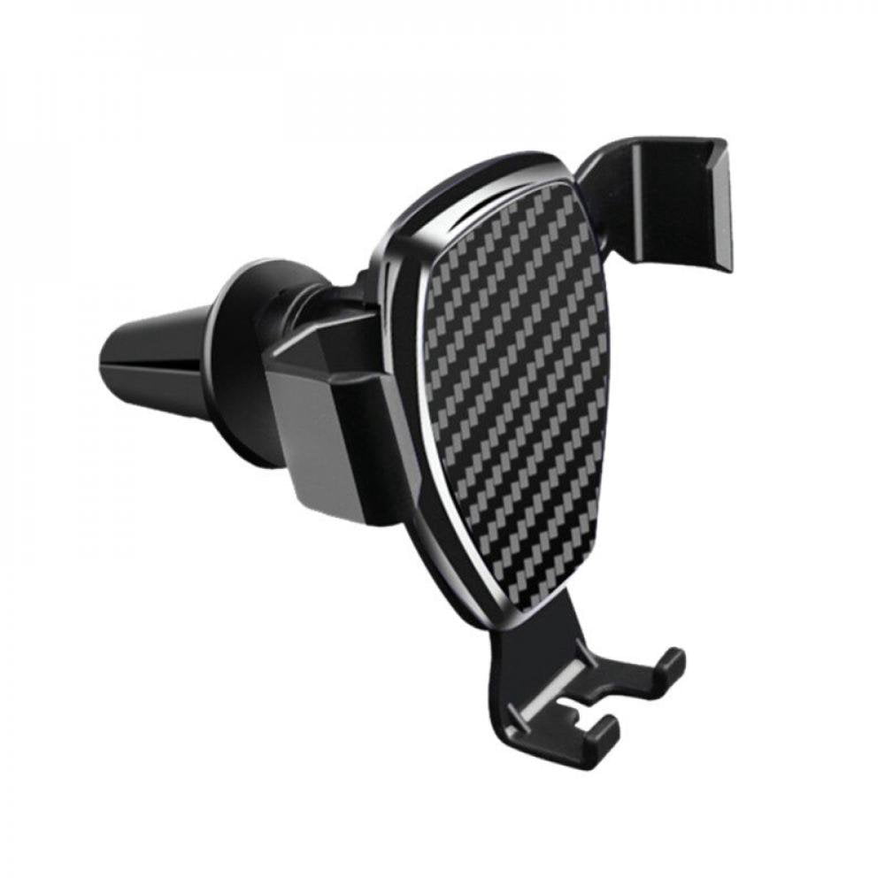 Gravity Car Phone Holder In Car Air Vent Mount Stand No Magnetic Mobile Phone Bracket Smartphone Accessories Silver