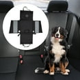 thumbnail image 2 of Unique Bargains 1 Pc Durable Car Seat Cover for Pet Fold Breathable Mesh Black, 2 of 5
