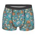 thumbnail image 4 of Goofa Cute Conch Printed Men's Boxer Briefs Underwear, Moisture-Wicking Underwear, Trunk,Soft and Breathable Cotton Underwear-, 4 of 9