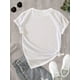thumbnail image 3 of Graphic Print T-shirt, Long Sleeve Crew Neck Casual Top for Summer & Spring, Women's Clothing, 3 of 5