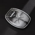 thumbnail image 4 of Cowboy Belt Buckles for Men American Flag Belt Buckle Vintage Rodeo Texas Big Cowboy Buckle, 4 of 5