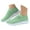 Green, variant on Mepaouo Women's Walking Shoes Slip on Casual Mesh Comfortable Tennis Running Fashion Sneakers(Green,8.5)