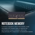 thumbnail image 4 of PNY Performance 16GB (2x8GB) DDR4 3200MHz (2666MHz-2133MHz) CL22 Laptop Memory Kit MN16GK2D43200-TB, 4 of 7