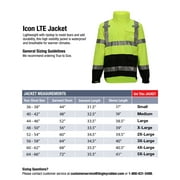 Tingley Men's Jacket, Polyurethane/Polyester, Green; Yellow, M J27122
