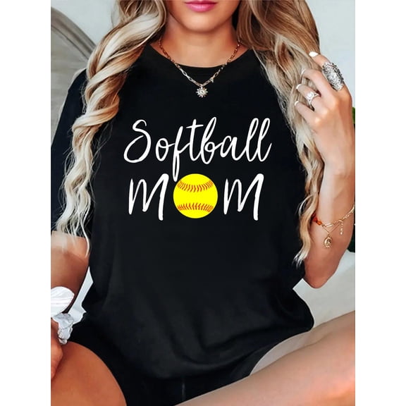 Softball Mom T Shirt