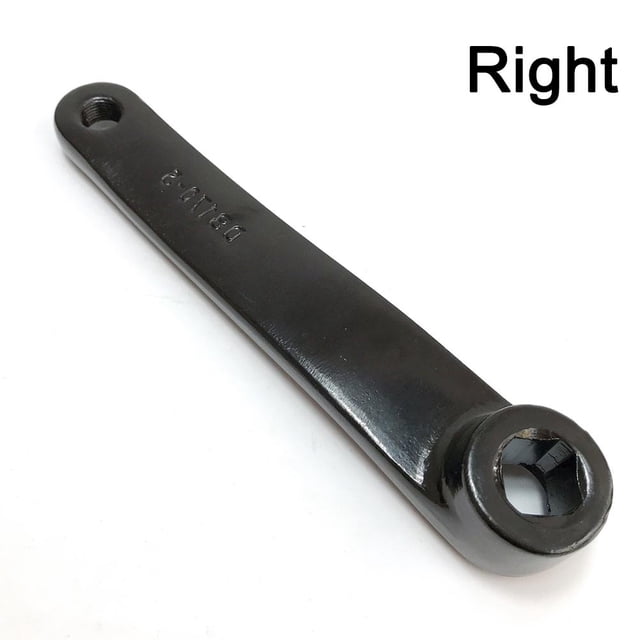 170mm Exercise Bike Crank Iron Square Hole Left/Right Indoor Sports Bike Crank