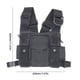 thumbnail image 2 of Bolsa de transporte para chaleco impermeable para Baofeng UV-5R UV-82/BF-888S TYT/Motorola ICOM, 2 of 9