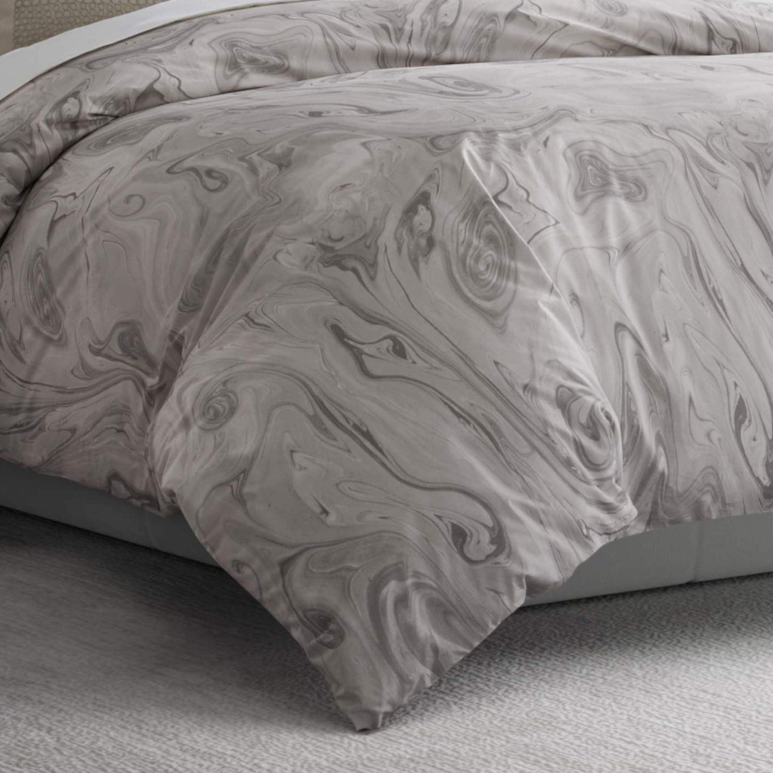 Vera Wang Marbled Bedding Duvet Cover