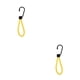 thumbnail image 1 of Eigraketly Cuerda elástica para tienda de 2 uds., cuerda de fijación Bungee para exteriores con fijación de gancho, cuerdas elásticas, Amarillo 2piezas, 1 of 6