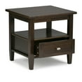 Simpli Home Warm Shaker End Side Table