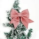 thumbnail image 4 of Decoraciones de Árbol de Navidad Decoración de Árbol de Navidad Ornamento de Arco de Algodón de Perlas Ornamentos de Árbol de Navidad, 4 of 6