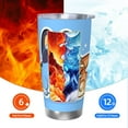 thumbnail image 5 of Johaoi Bluey Print 20oz Tumbler,Travel Coffee Mug Tumbler with Flip Lid Stainless Steel Water Bottle Gifts for Women Men Him Her-Without Straw, 5 of 8