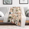 thumbnail image 6 of The Cat Is Hiding Flannel Blanket Lightweight Blanket for Couch Sofa Bed, Super Soft Cozy Print Warm Blanket, 6 of 8