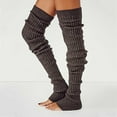 thumbnail image 4 of Fortune Femmes Jambières Chaudes Chaussettes Hautes Tricotées, 4 of 5