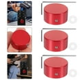 thumbnail image 3 of Shisuyan Effets de Guitare Footswitch Toppers Rouge 1Ensemble Anodisation Sablée, 3 of 8