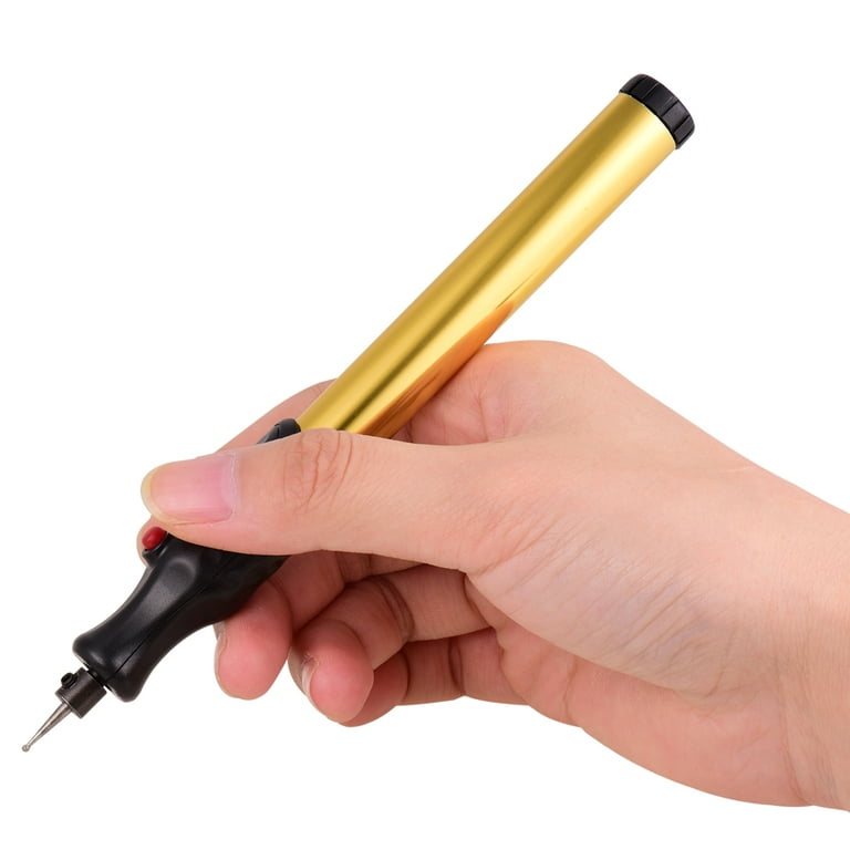 Electric Micro Engraving Pen Mini Engraver Carve Tool Graver For Metal Glass