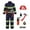 Style167·Blue Boys Outfits, variant on DHFJKG Carnival Toddler Boys Firefighter Officer Dress Up Outfit For Boys Kids Fireman Outfit For Party Show Performance Child Kids Boys Stylish Outfits 3-4 Years
