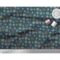 thumbnail image 3 of Soimoi Tissu Poly Georgette Tissu à Imprimé Floral Artistique au Mètre 52 Pouces de Large, 3 of 3