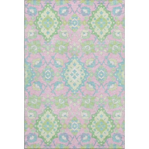 Dalyn Rugs Premium Machine Washable Mayfield AMF1002 Pink 2'6" x 3'10" Rug