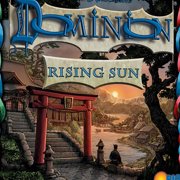 Rio Grande Games: Dominion: Rising Sun Expansion - Strategy Board Game, Sea Merchant & Trading Game, New Cards & Piles, Ages 14+, 2-4 Players, 30 Min