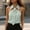 c01Green, variant on Women's Blouse Tie-Neck Halter Sleeveless Shirt Slim Fit Top Off Shoulder Casual Pullover Green L