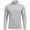 Gray, variant on Men's Quarter Zip Long Sleeve Athletic Shirt, Mock Neck Raglan Performance Top Sports Wear