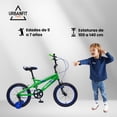 thumbnail image 3 of Bicicleta Diavolo R16 Benotto, R16 verde, 3 of 8