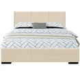 thumbnail image 5 of Camden Isle Hindes Platform Bedroom Set | Upholstered | Low Profile | Twin, Beige + 1 Nightstand, 5 of 11