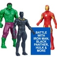 Marvel Superheroes Squad 6" Avengers & Incredible Hulk Action Figures
